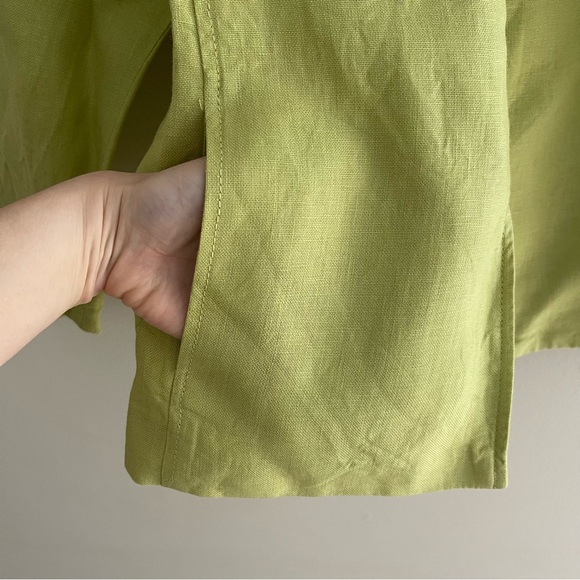 Talbots NWOT Irish Linen Top - Picture 5 of 10